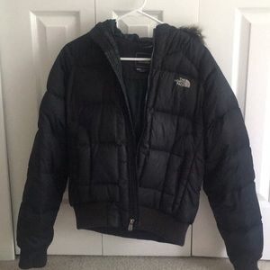 North Face puffer down coat